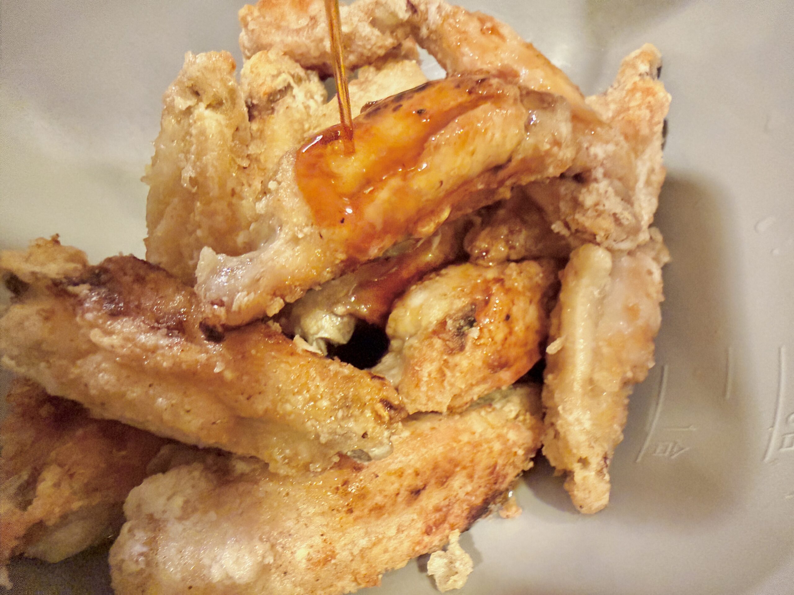 手羽中の甘辛チキン