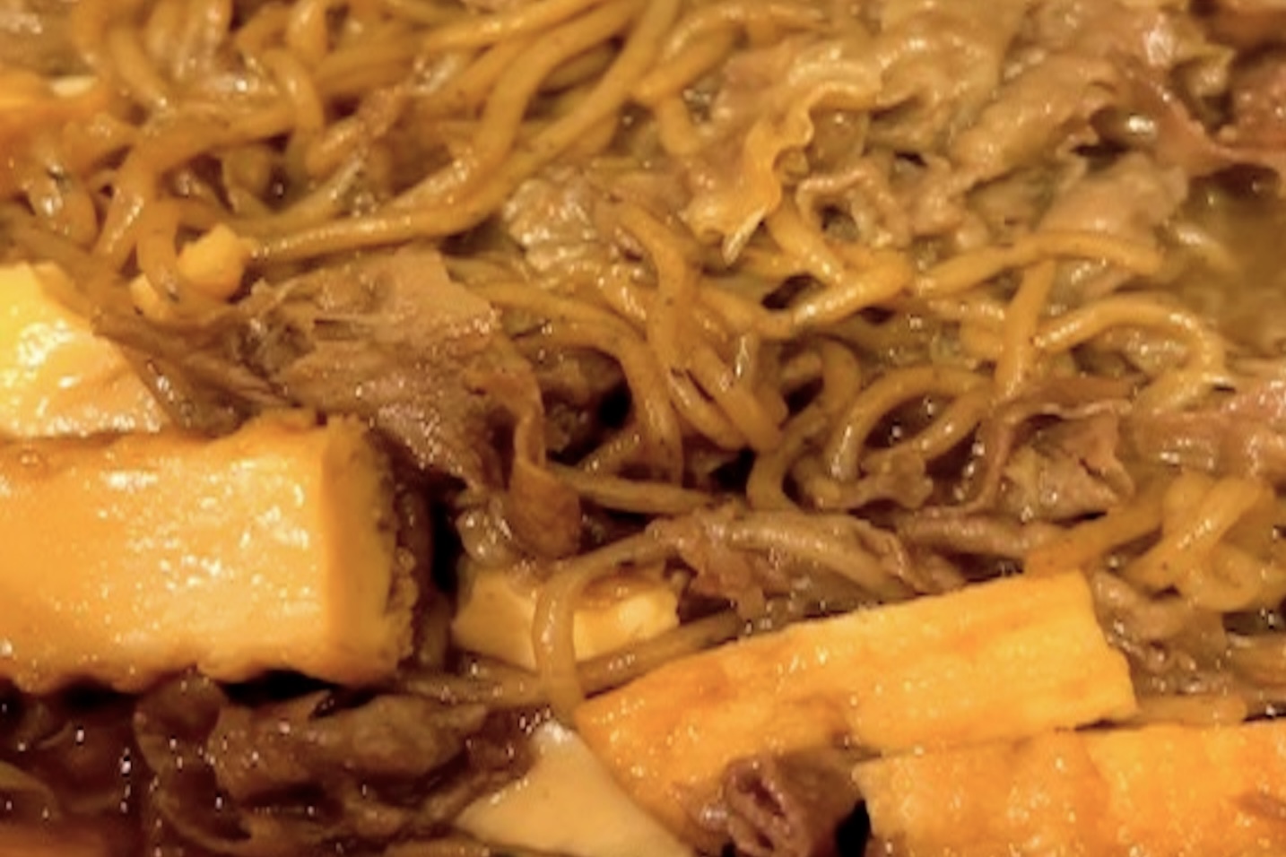 Simmered Beef & Tofu
