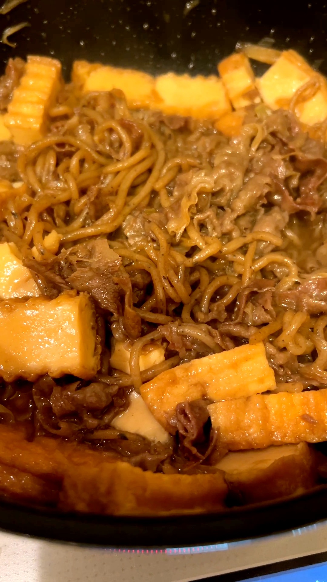 厚揚げと牛肉の甘辛煮レシピ