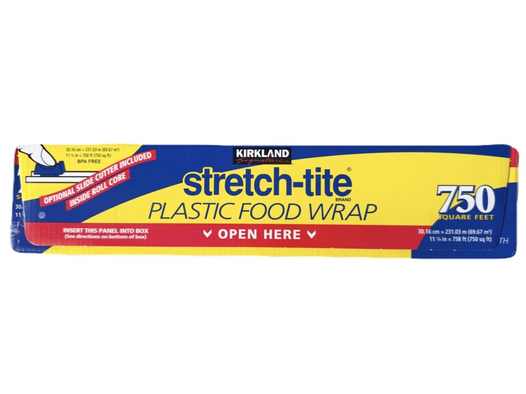 コストコ カークランド ストレッチタイト ラップ 正面