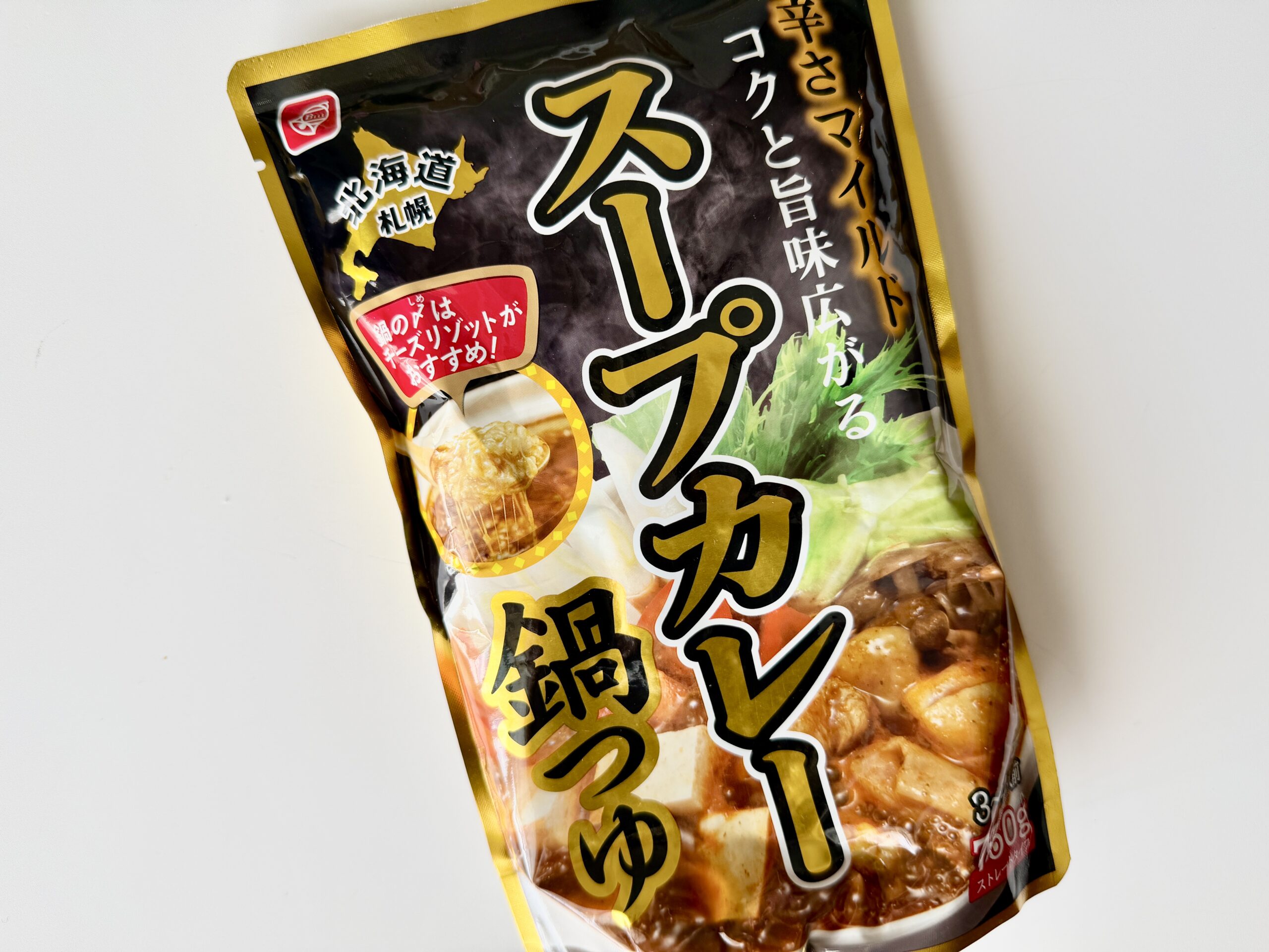 ベル食品 スープカレー鍋つゆ パッケージ