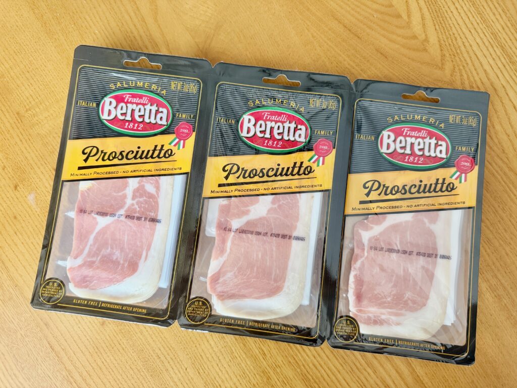 コストコの生ハム「プロシュートクルード」3パックセット