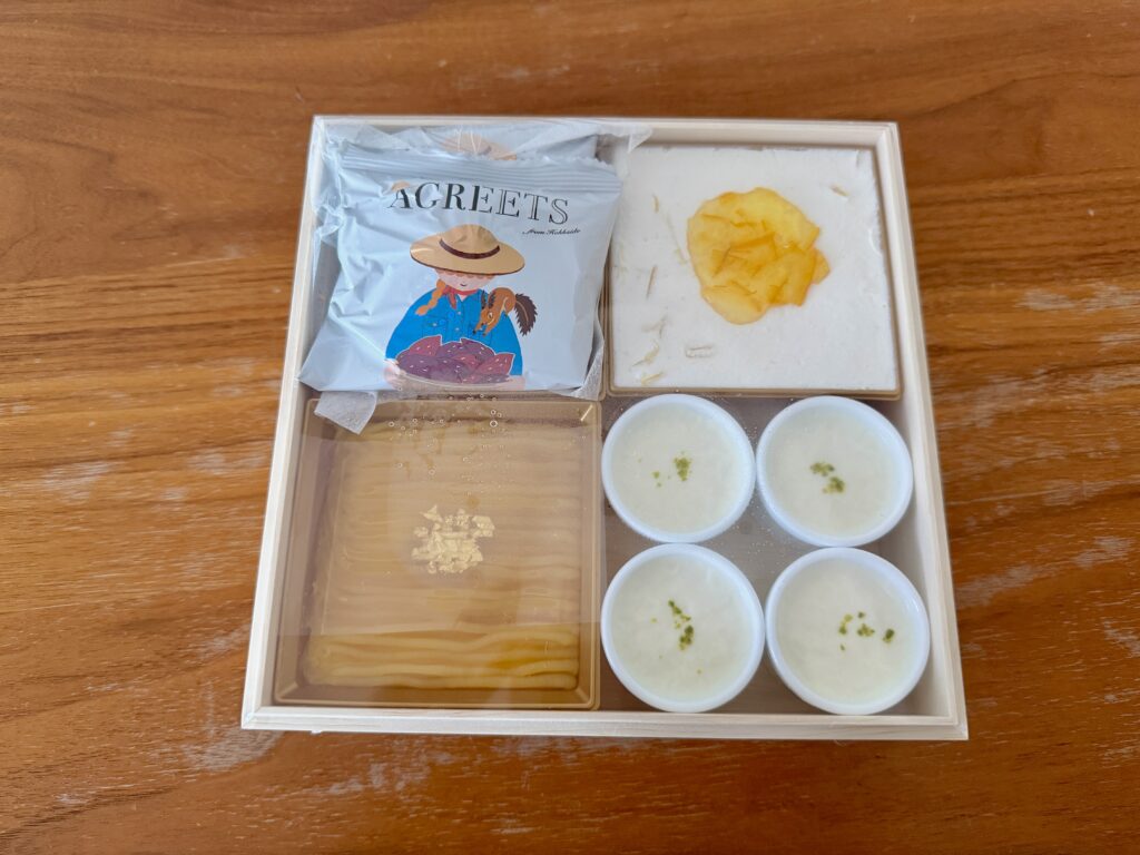 大丸松坂屋のテレビ番組コラボおせち参の重に入った名店スイーツ