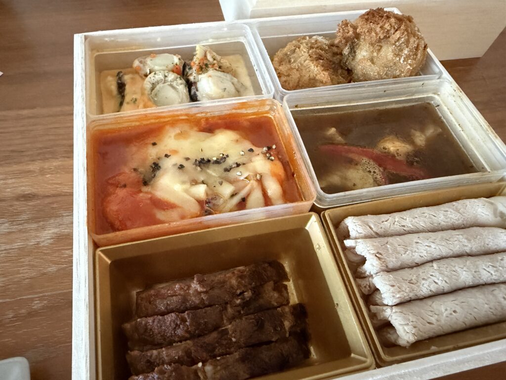 大丸松坂屋のテレビ番組コラボおせちに入っていた名店の洋風料理