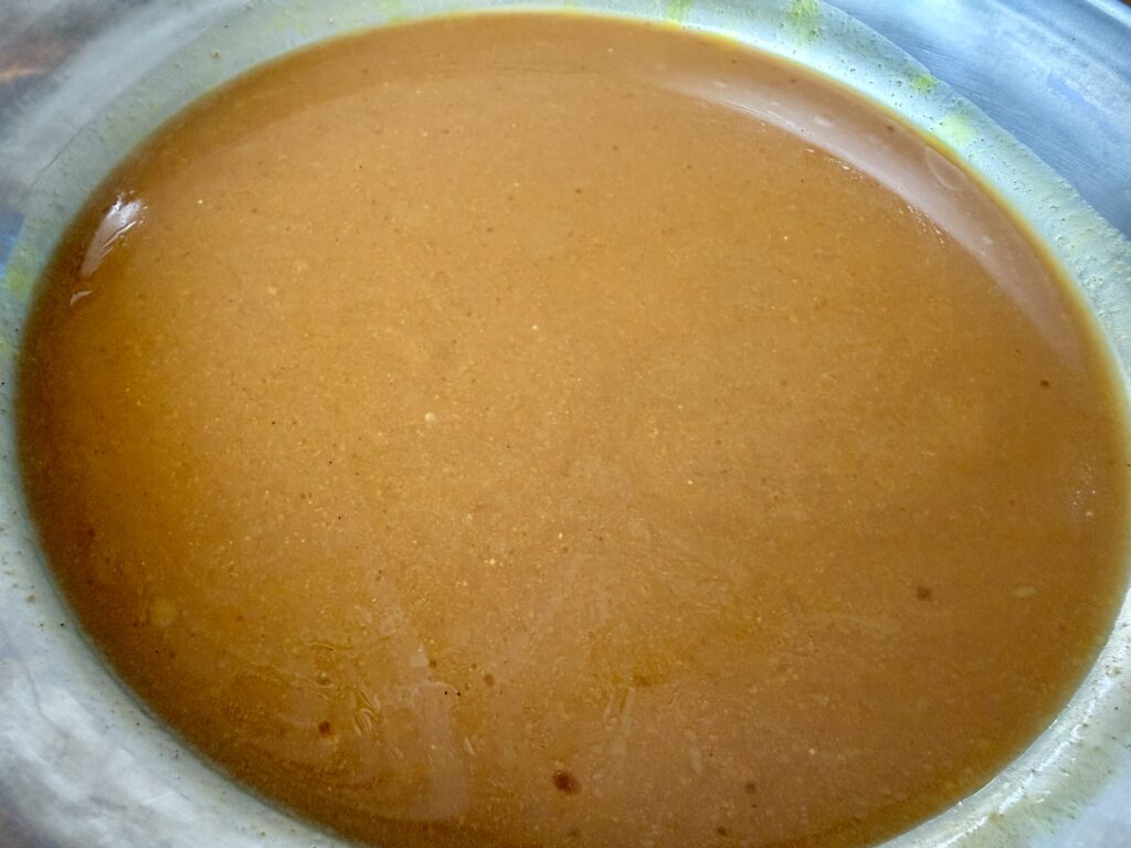 CoCo壱番屋 カレー鍋スープの仕上がりスープ