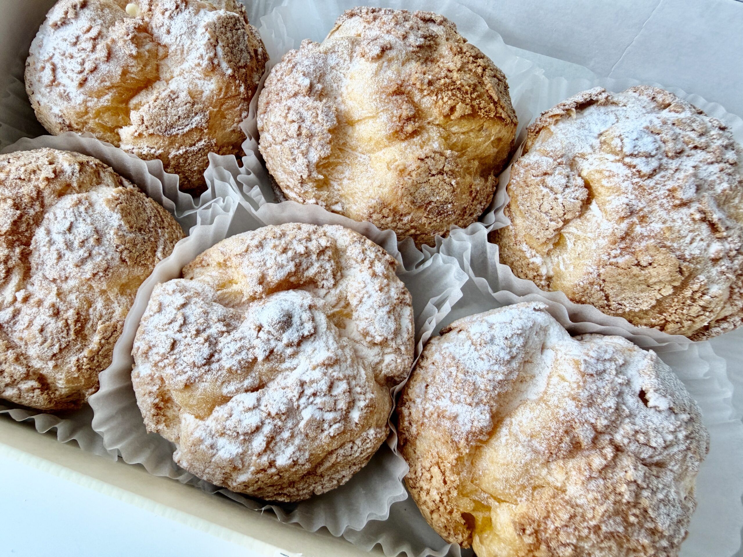 コストコのカスタードシュークリーム6個入りの中身