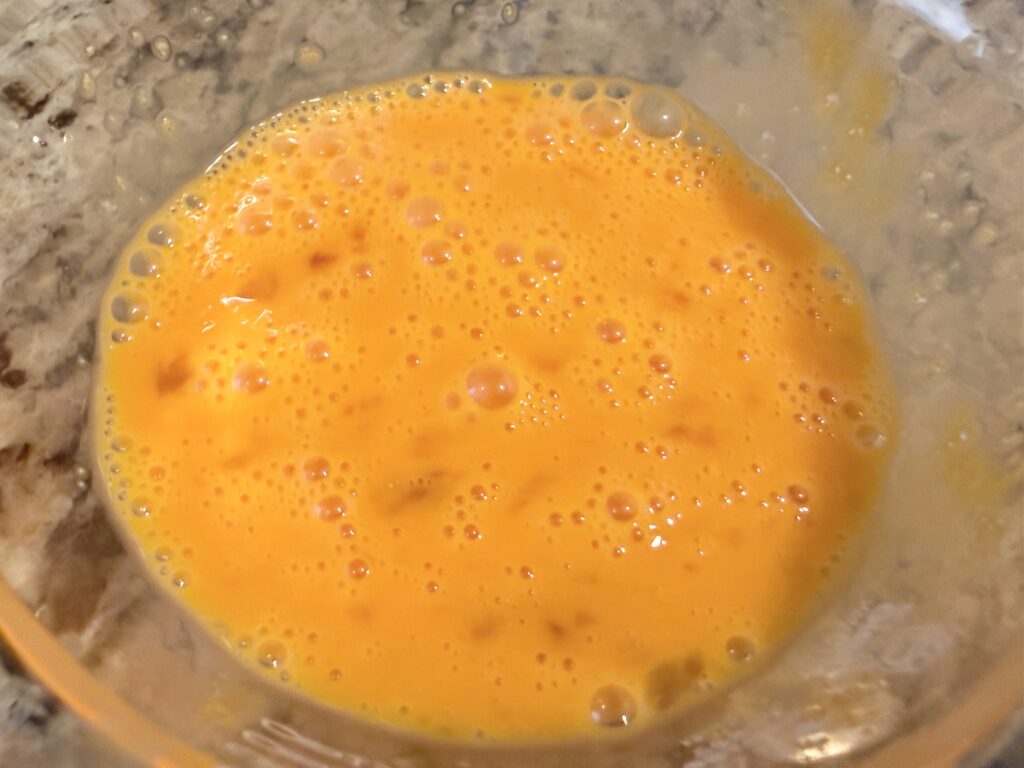 卵そぼろ レシピ 下準備 卵液