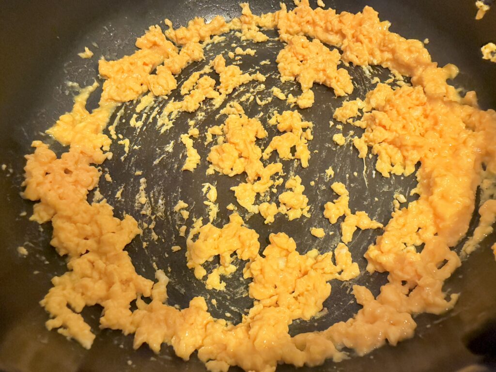 卵そぼろ 完成 ふわふわ