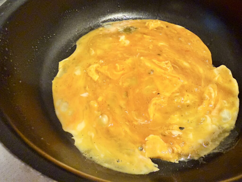 オムライス 卵 固まり始め 焼き方 コツ