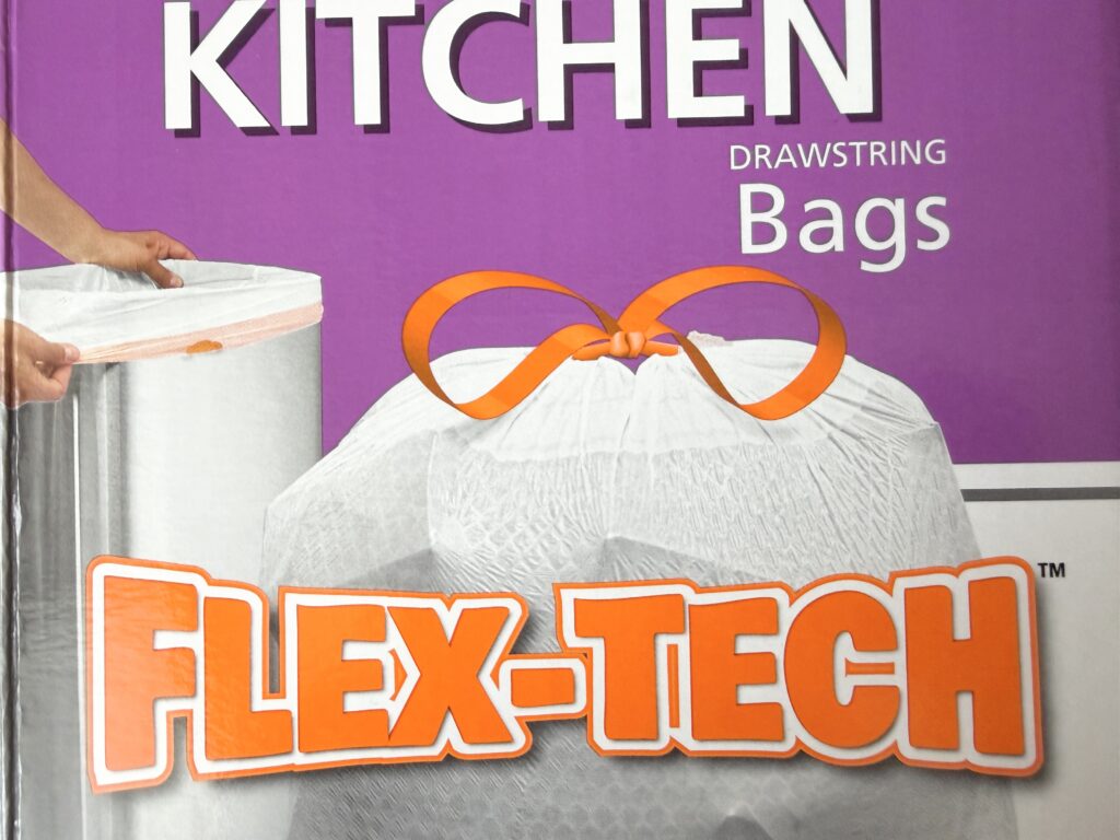 コストコ ゴミ袋 紐付き フレックステック 使用イメージ
