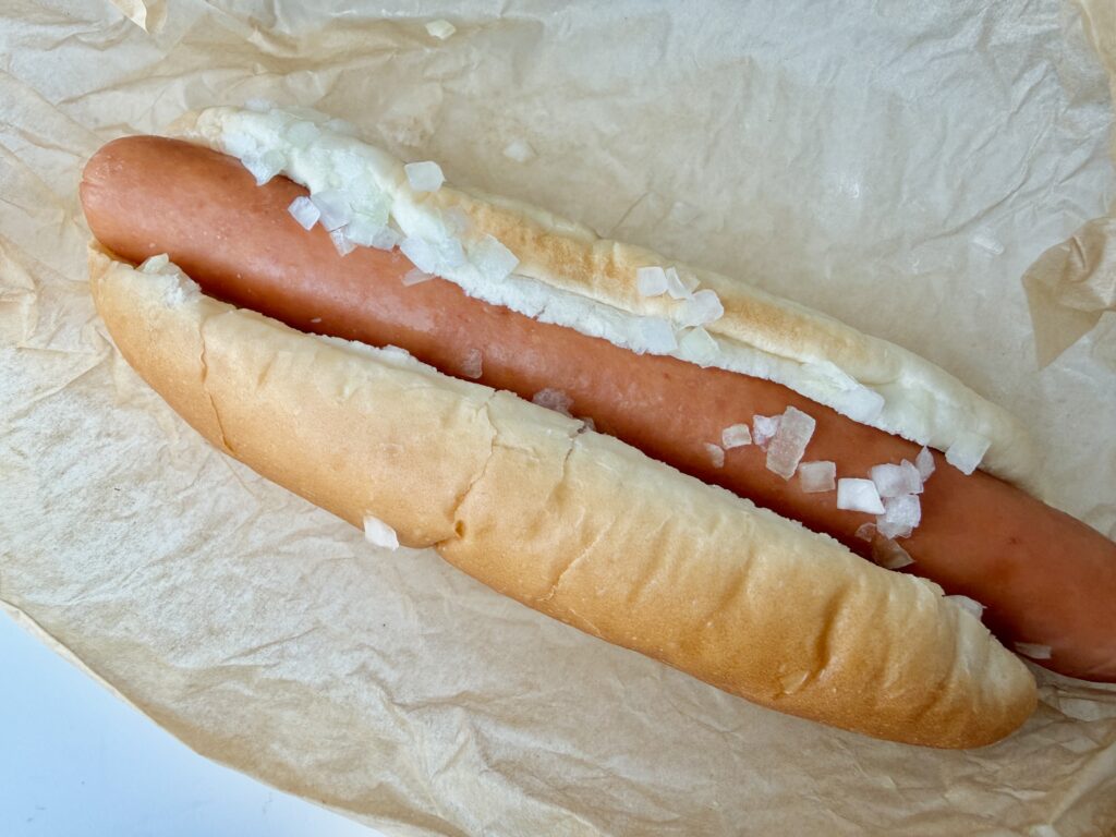 コストコ ホットドッグ 玉ねぎ トッピングなし シンプル