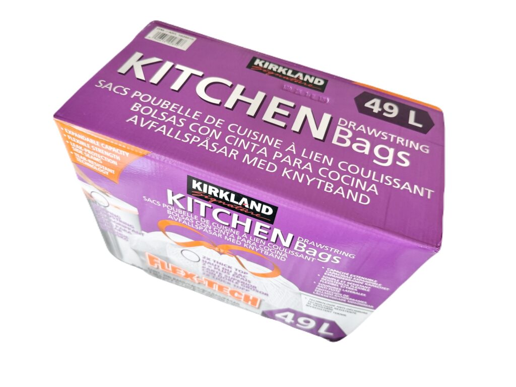 コストコ ゴミ袋 フレックステック 外箱 全体