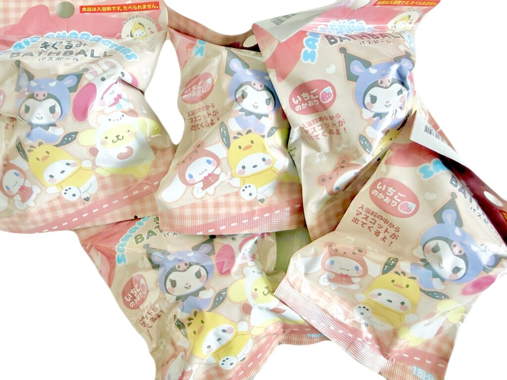 コストコ サンリオ バスボール 5個入り セット内容
