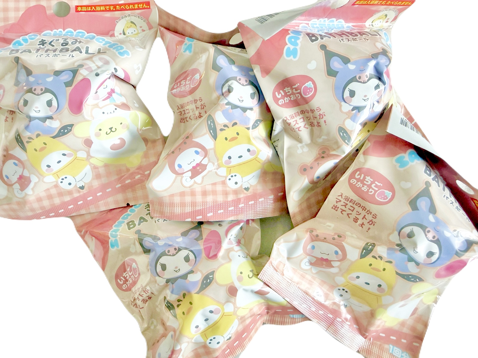 コストコ サンリオ バスボール コンプリートセット 5個入り