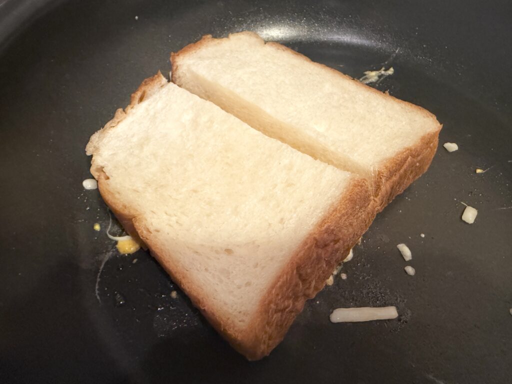 韓国トースト 食パン フライパン
