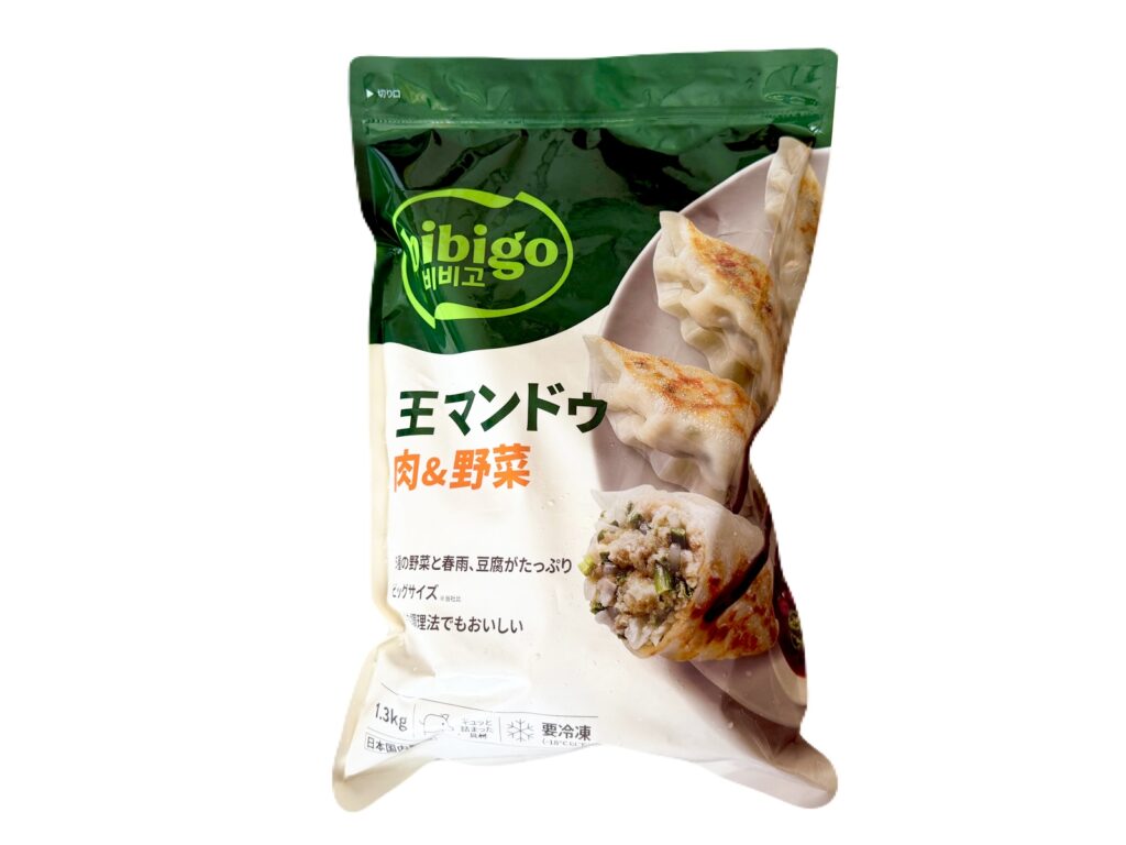 コストコ bibigo マンドゥ 肉 野菜 パッケージ