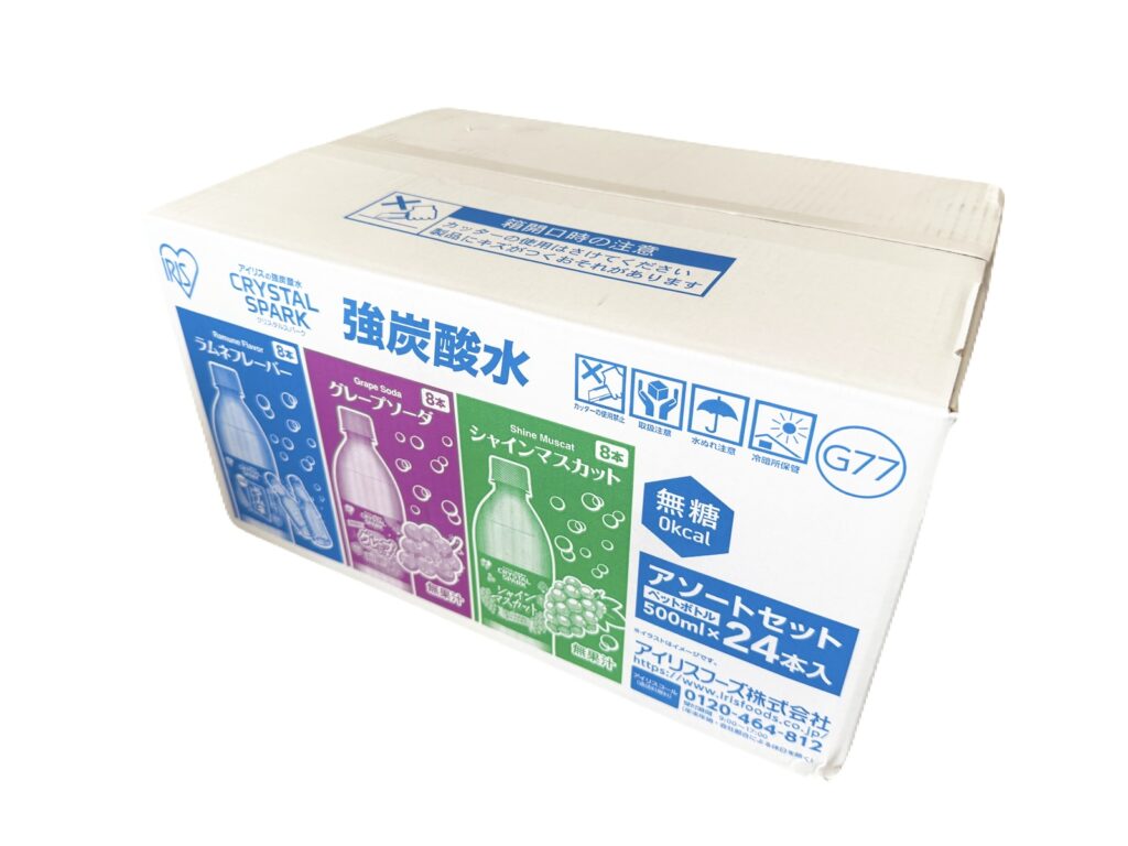 コストコ クリスタルスパーク 炭酸水 24本セット フレーバーアソート