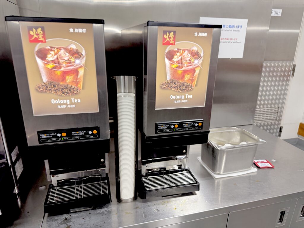 コストコ フードコート ウーロン茶 ドリンクバー