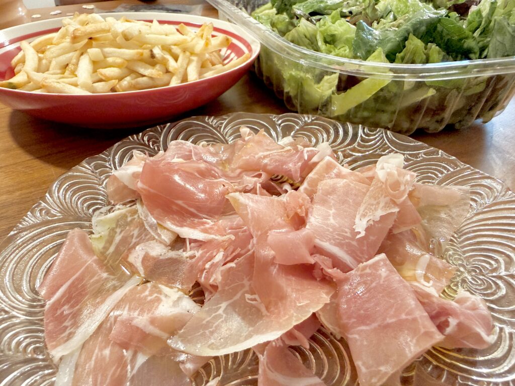 こどもの日 コストコ パーティー 生ハム サラダ ポテト 簡単ご飯