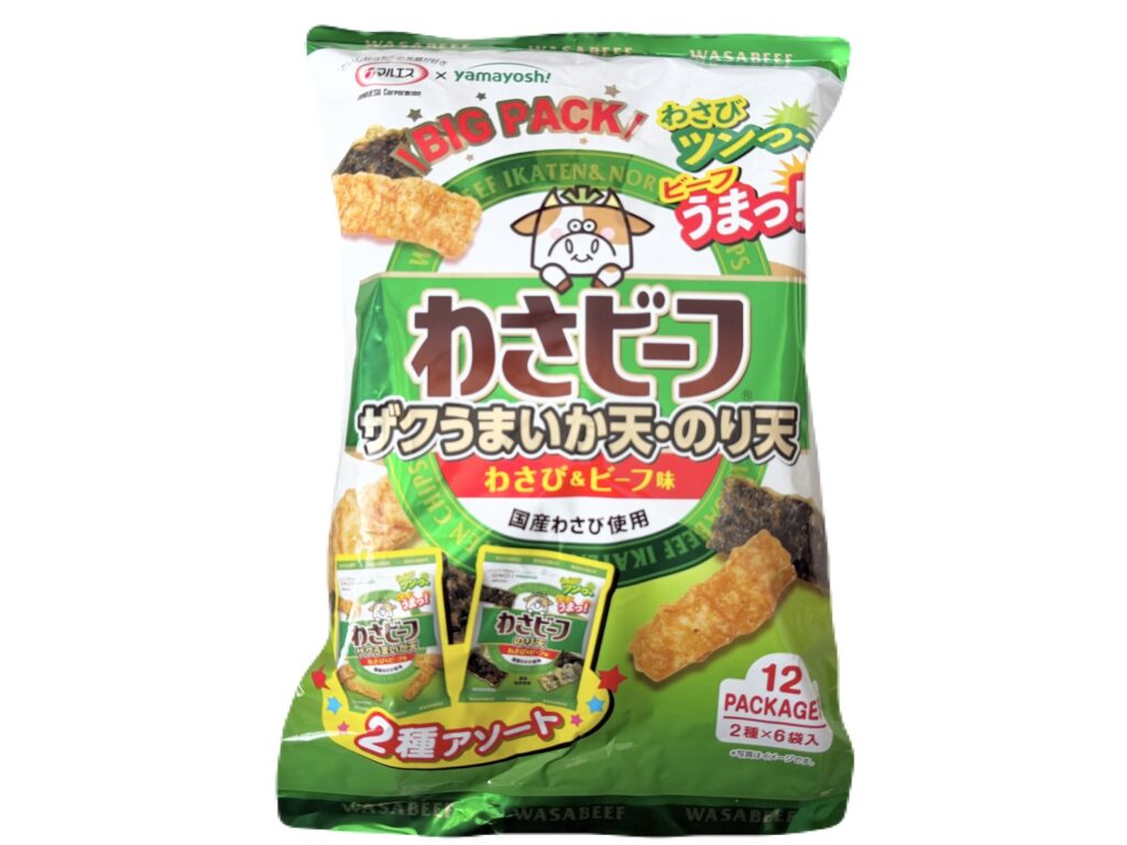 わさビーフ いか天 のり天 BIGパック アソート