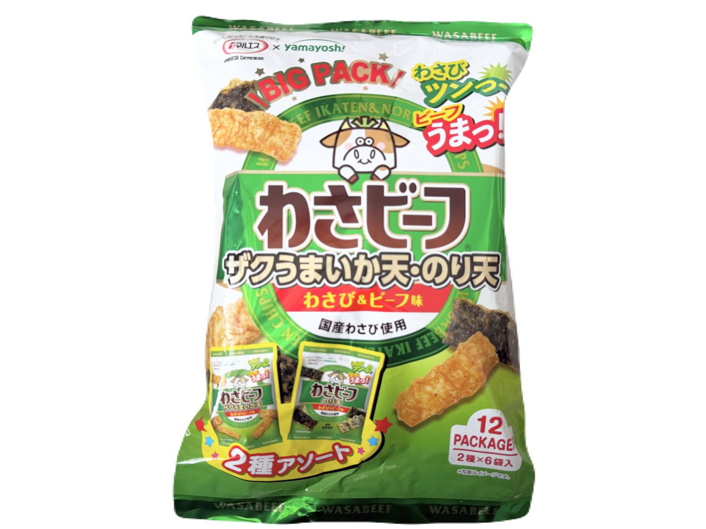 わさビーフ いか天 のり天 BIGパック アソート