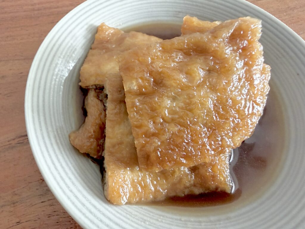 味しみしみのいなり寿司用油揚げレシピ