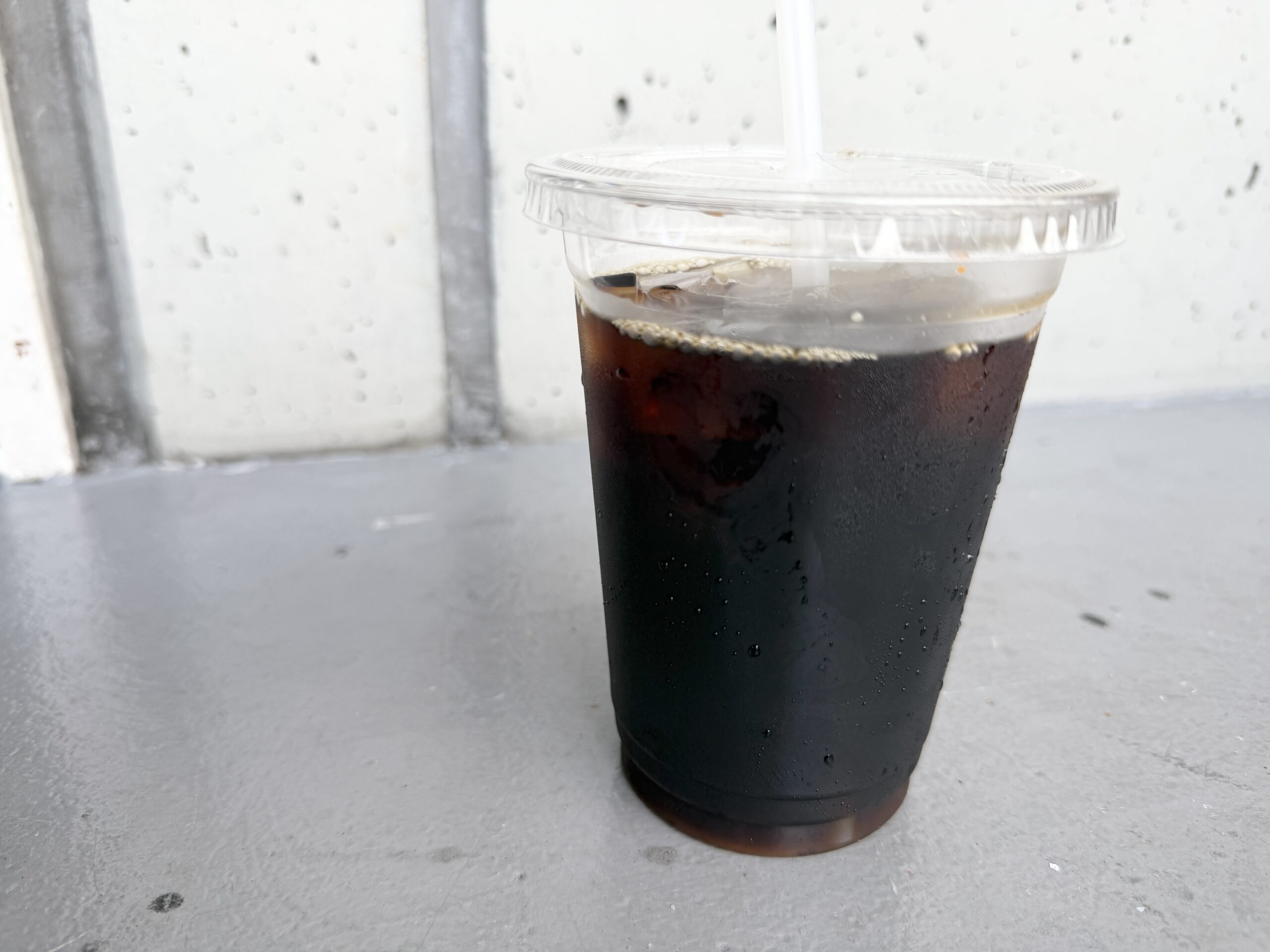 コストコのフードコートで販売されているアイスコーヒー